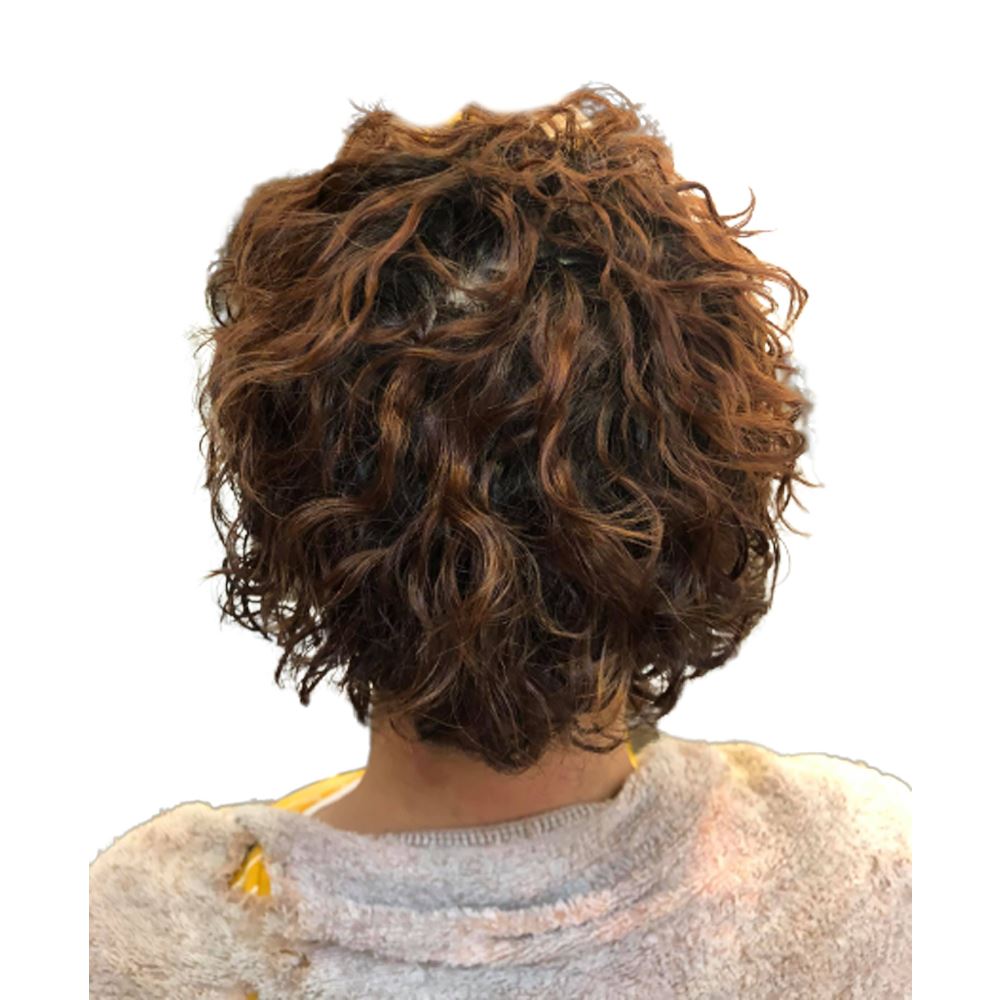 Perming small curls 