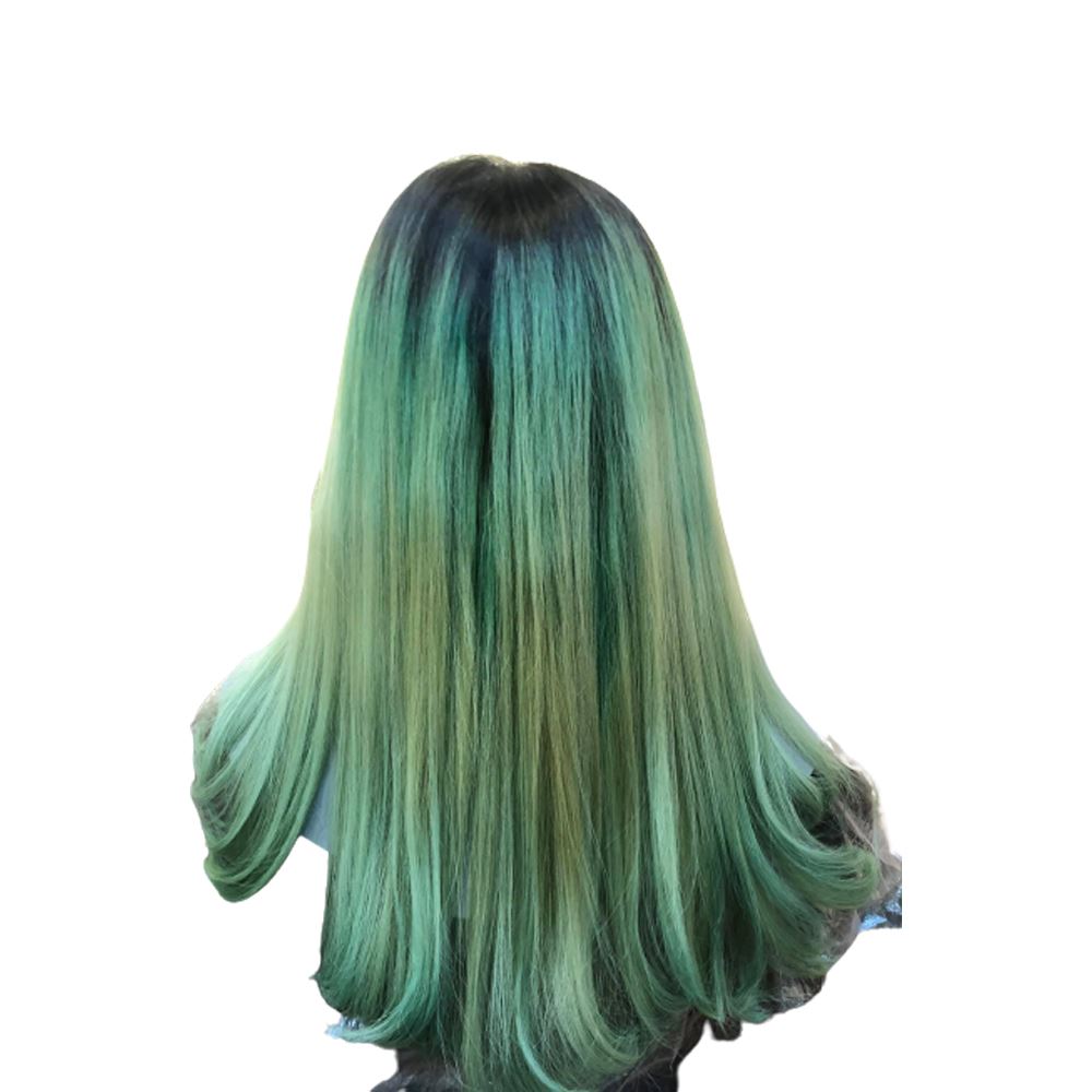 Light green hair 