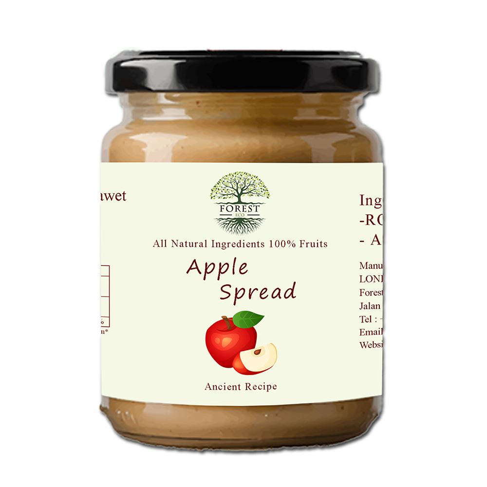 Forest Apple Spread | Halal Sugar Free Fruit Jam