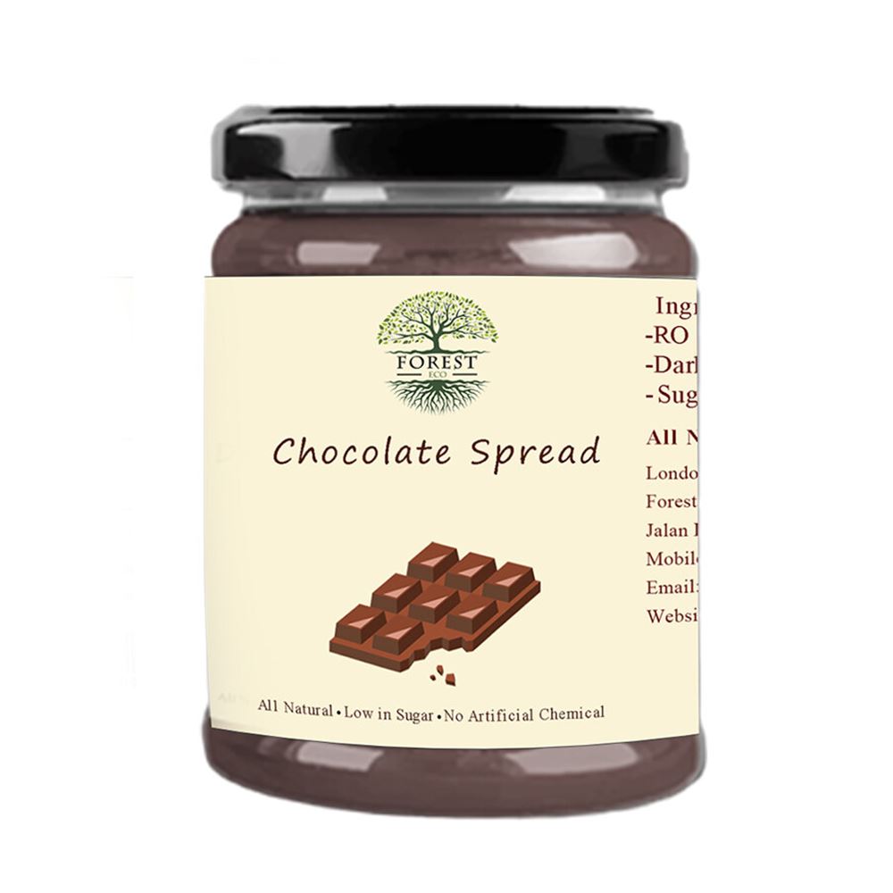 Forest Chocolate Spread | Halal Sugar Free Fruit Jam