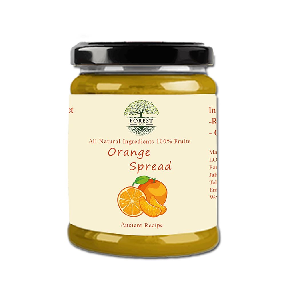 Forest Orange Spread | Halal Sugar Free Fruit Jam