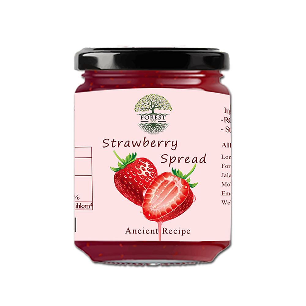 Forest Strawberry Spread | Halal Sugar Free Fruit Jam