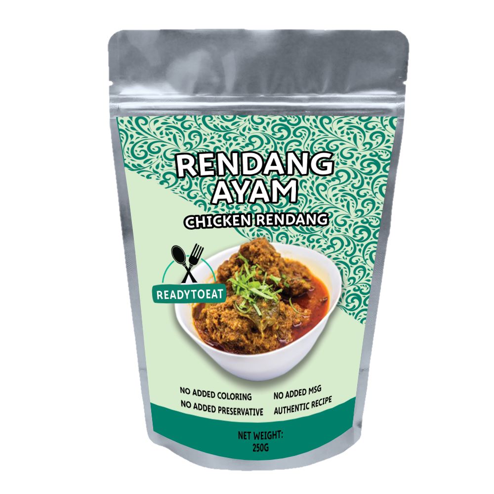 Chicken Rendang | Halal Instant Ready To Eat Food Supplier