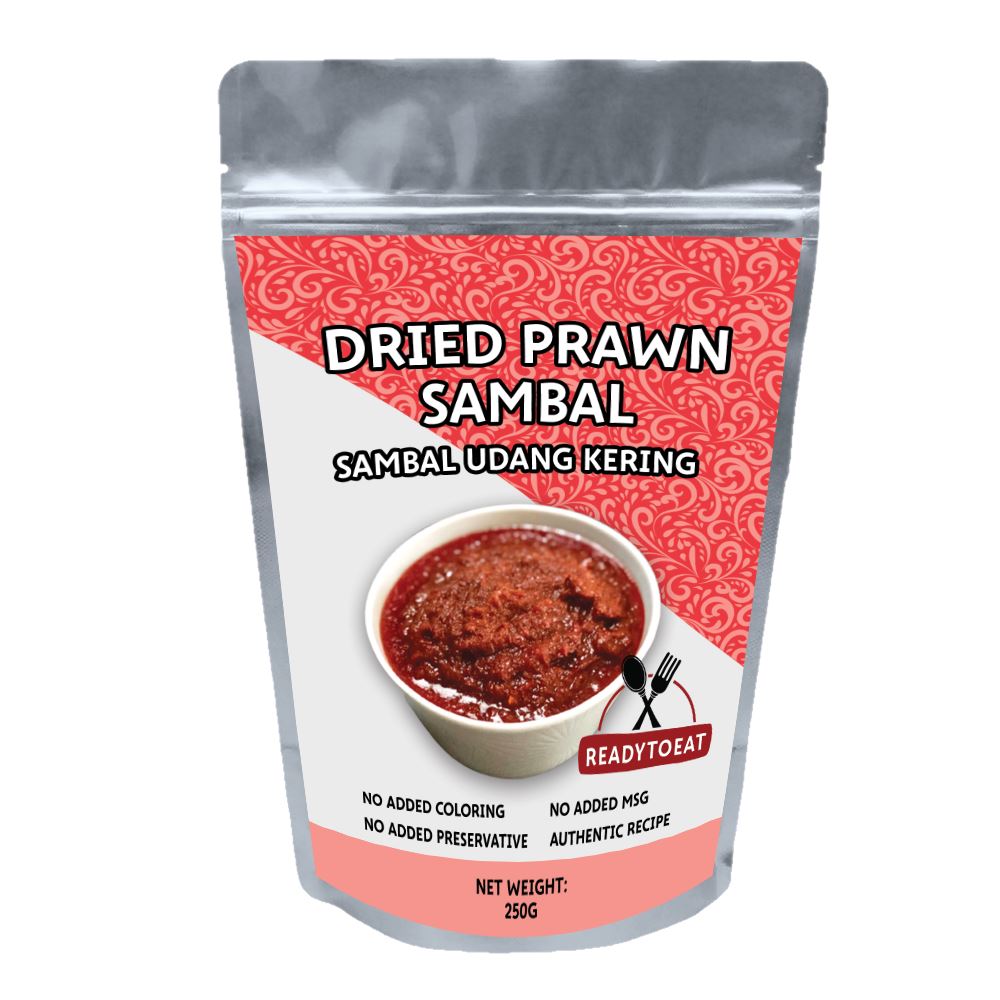 Dried Prawn Sambal | Halal Instant Ready To Eat Food Supplier
