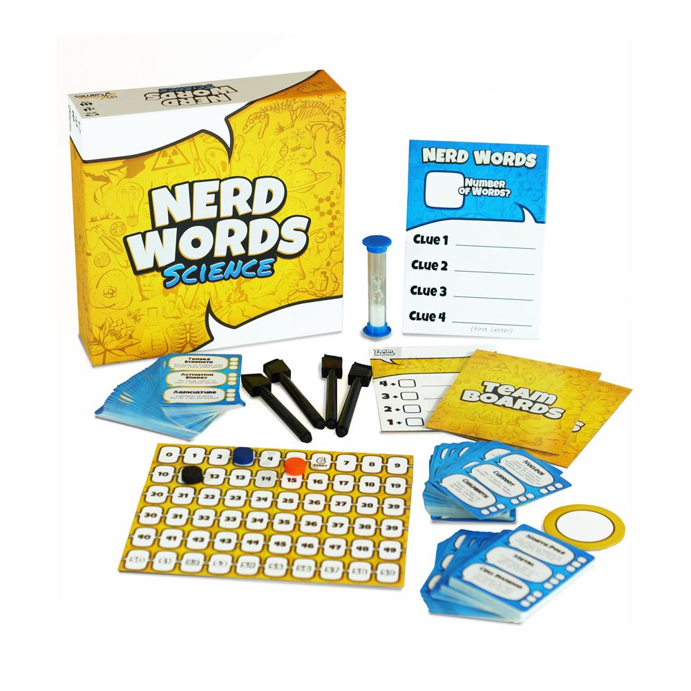 Nerd Words' Science Educational Board Game