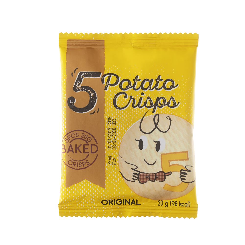 KICCO Baked 5 Potato Crisps - Original