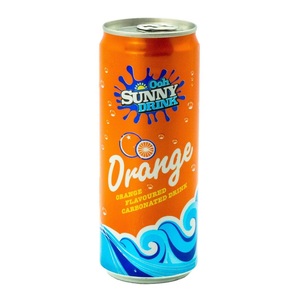 Ooh Sunny Carbonated Drinks - Orange