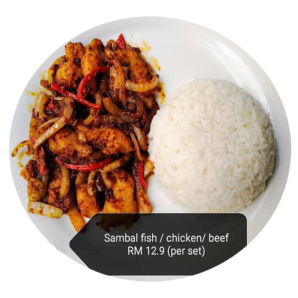 Sambal Fish/Chicken /Beef 
