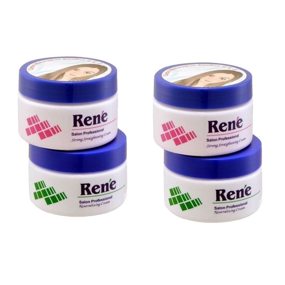 RENE Hair Rebonding cream (no need iron) 120ml