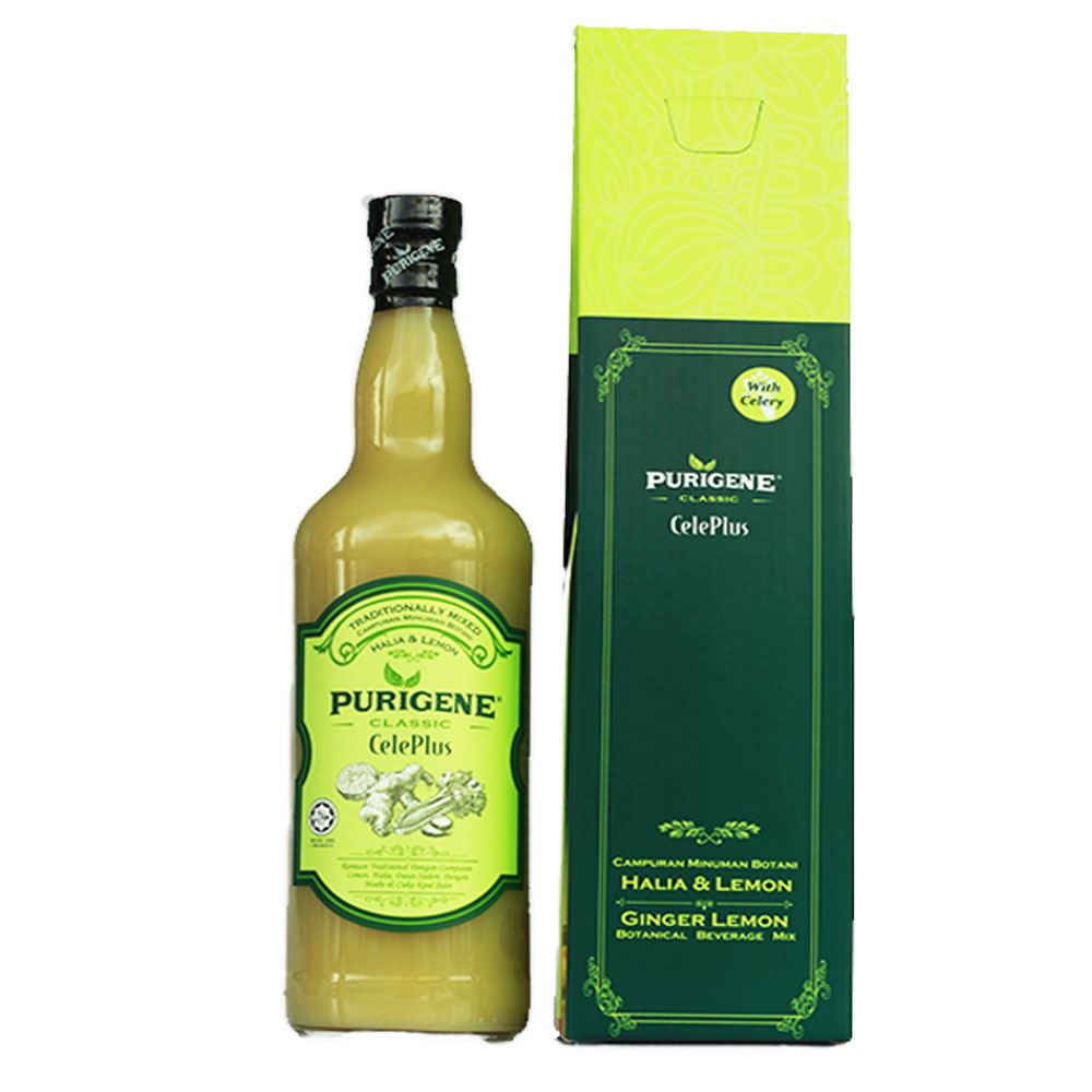 Purigene Classic CelePlus - Ginger & Lemon - 750ml