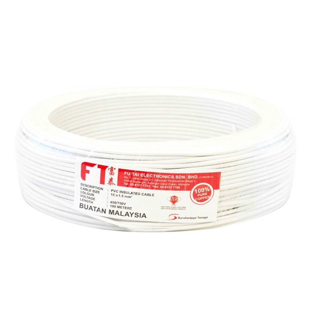 FT PVC Insulated Cable 1.5MM 