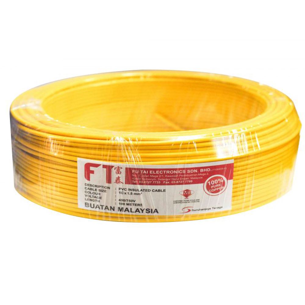 FT PVC Insulated Cable 6.0MM 