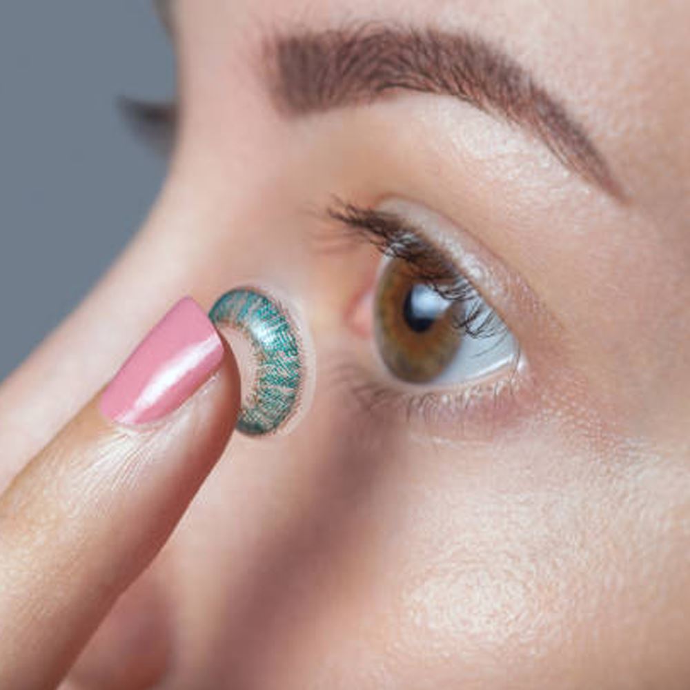 Clear and Color Contact Lens