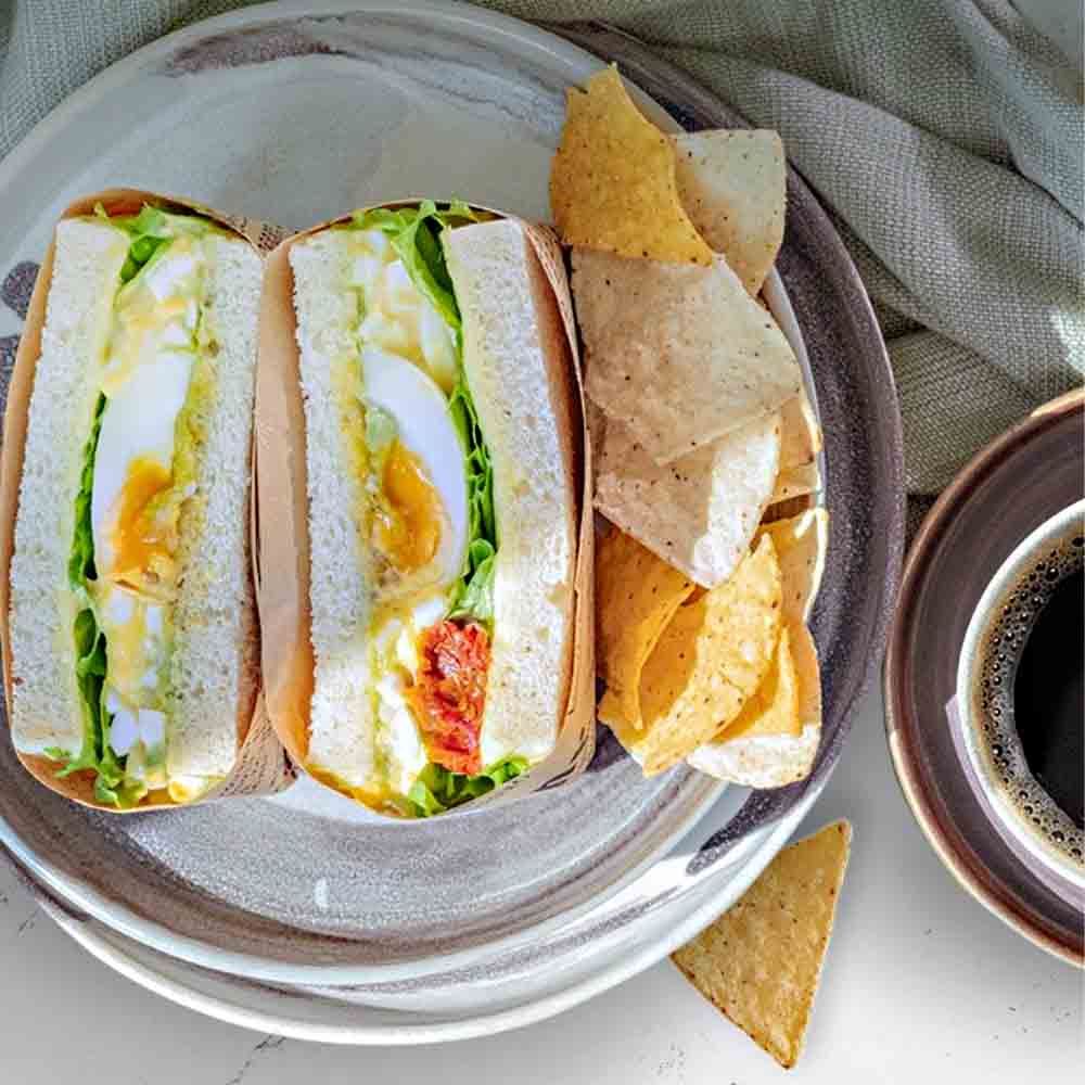 The Breakfast Egg Club Sandwich