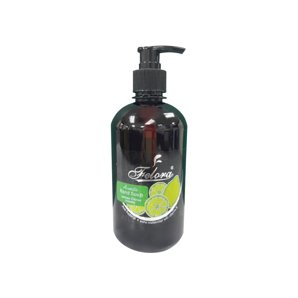 Felora Antibacterial Aromatic Handwash Lemon Citrus Essence 500ml 