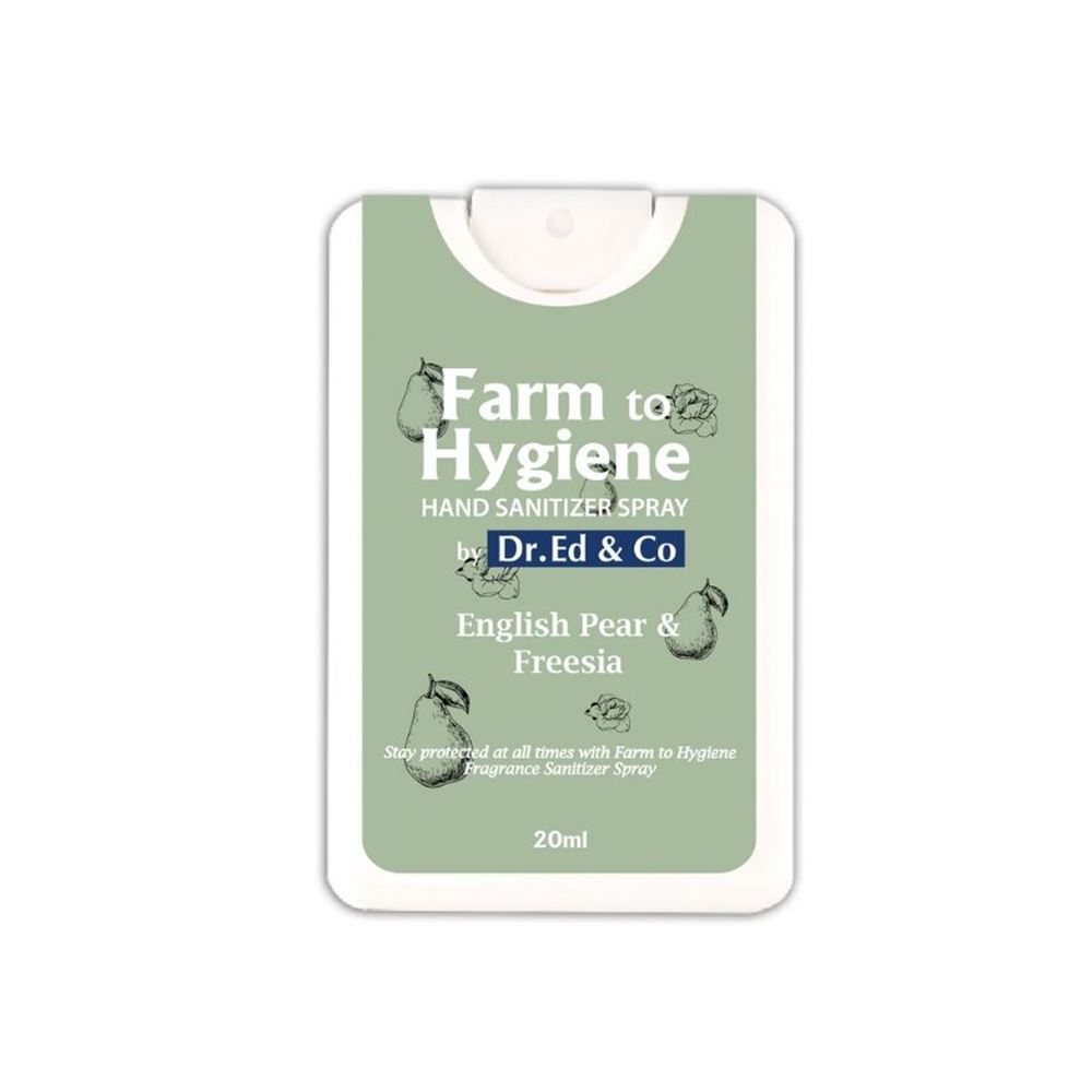 Dr. Ed & Co Farm To Hygiene Hand Sanitizer Spray (English Pear & Freesia) 