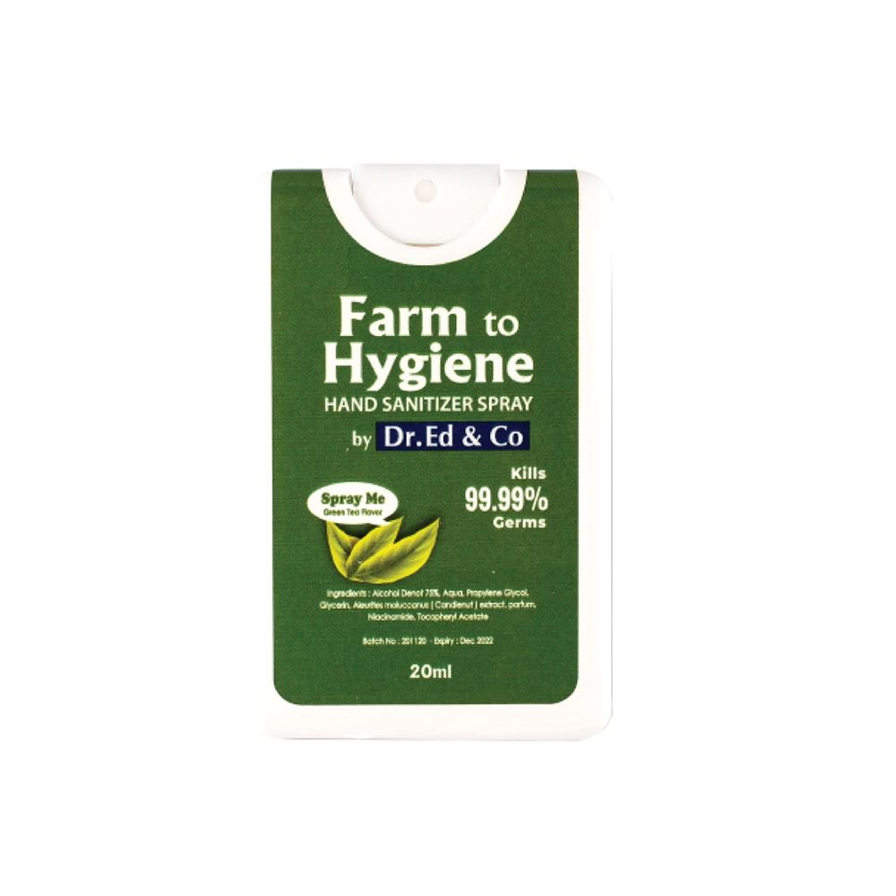 Dr. Ed & Co Farm to Hygiene Hand Sanitizer Spray (Green Tea)