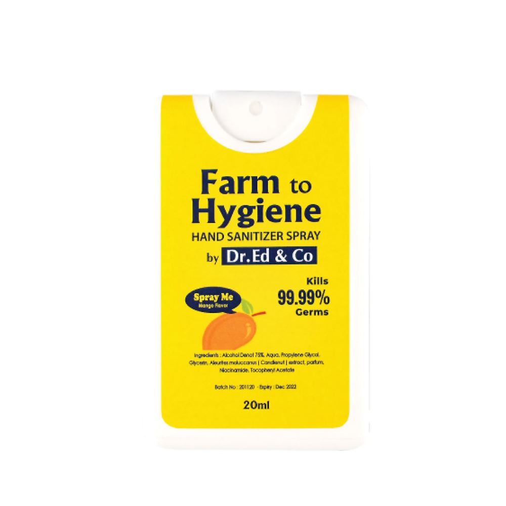 Dr. Ed & Co Farm To Hygiene Hand Sanitizer Spray (Mango) 