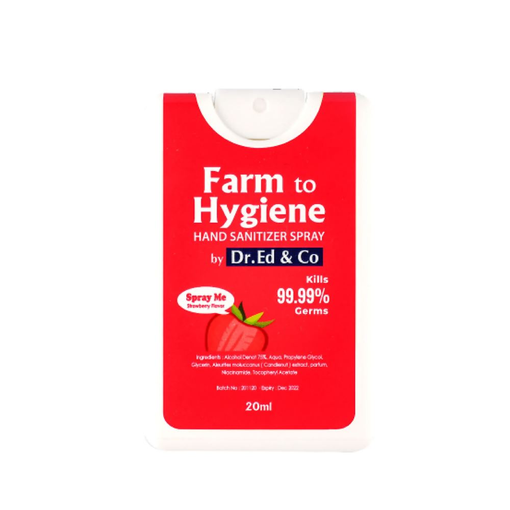Dr. Ed & Co Farm To Hygiene Hand Sanitizer Spray (Strawberry) 