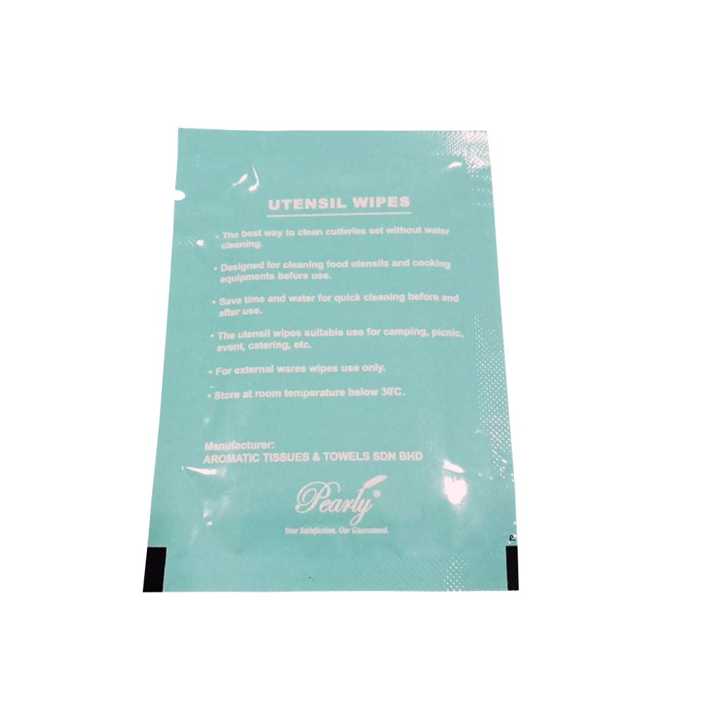 Pearly Utensil Wipes - Alcohol-Free