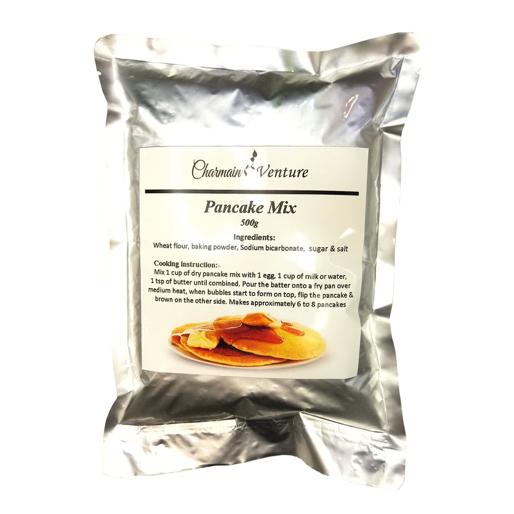 Charmain's Venture Pancake Flour Mix - 500g - 24 Packets