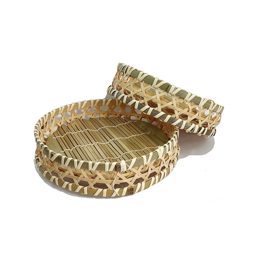 Decorative Bamboo Steamer Basket