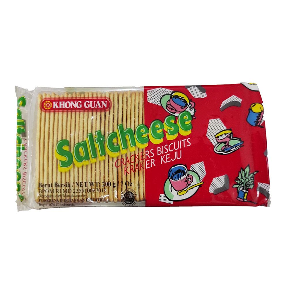 Khong Guan Saltcheese Crackers Biscuits