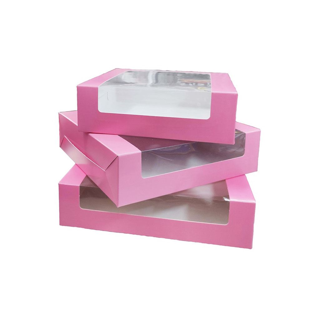 L Shape Pink Window Box