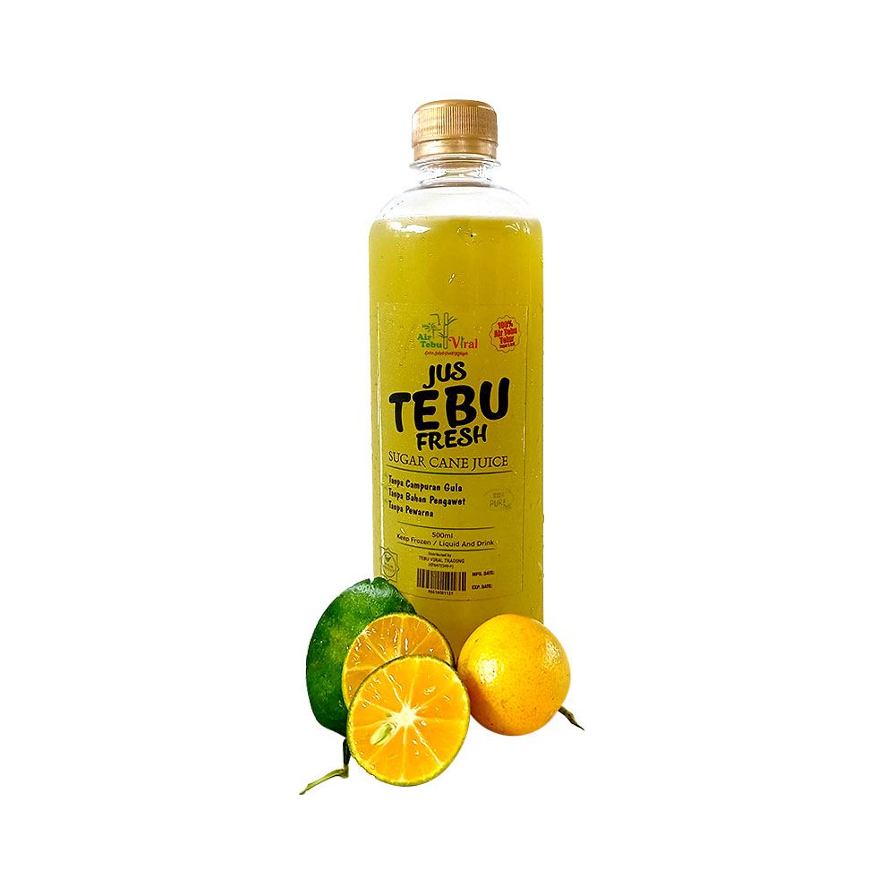 Jus Tebu Fresh (Sugarcane Juice with Musk Lime) 