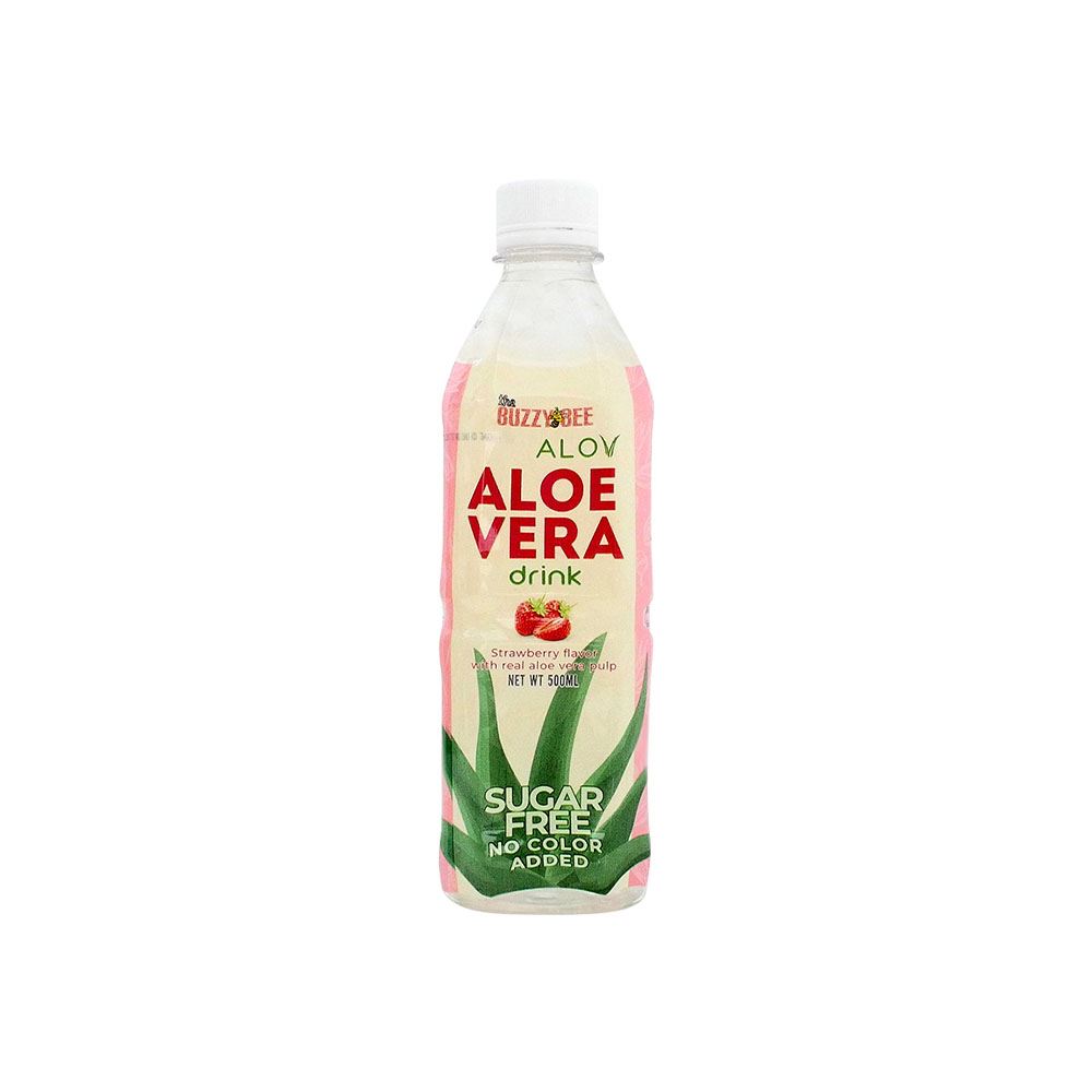 Buzzy Bee ALOV Aloe Vera Drink - Strawberry Flavour - 500g