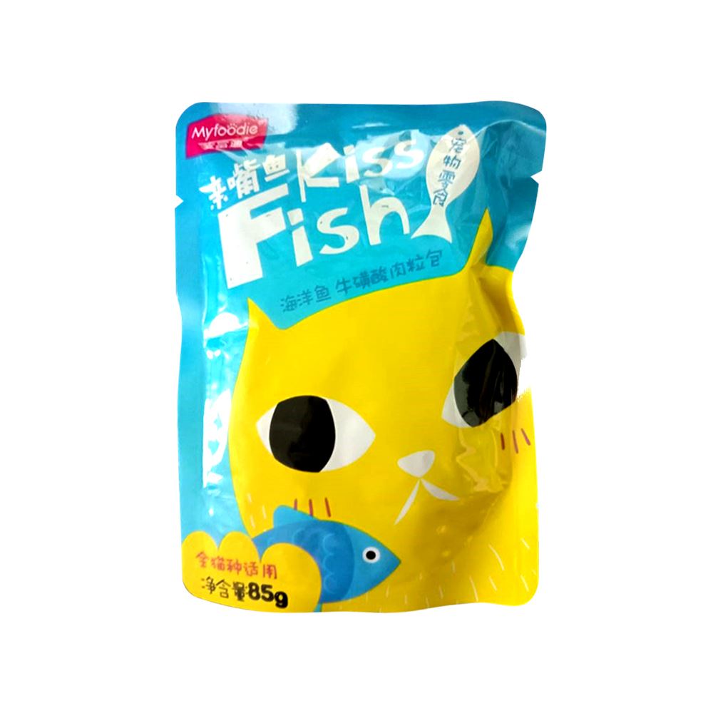 My Foodie Cat Pouch - Ocean Fish + Taurine 85g 