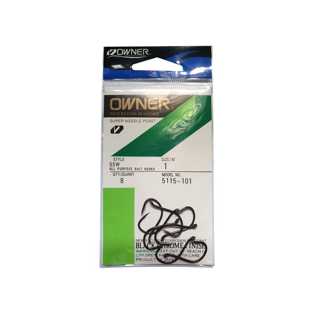 Owner OH SSW 5115 Fishing Hook 