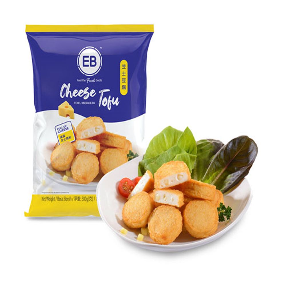 EB Frozen Cheese Tofu Bites - 500g