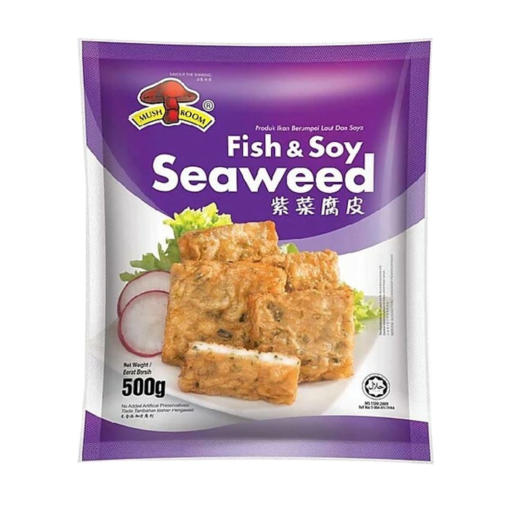 Mushroom Fish & Soy Seaweed