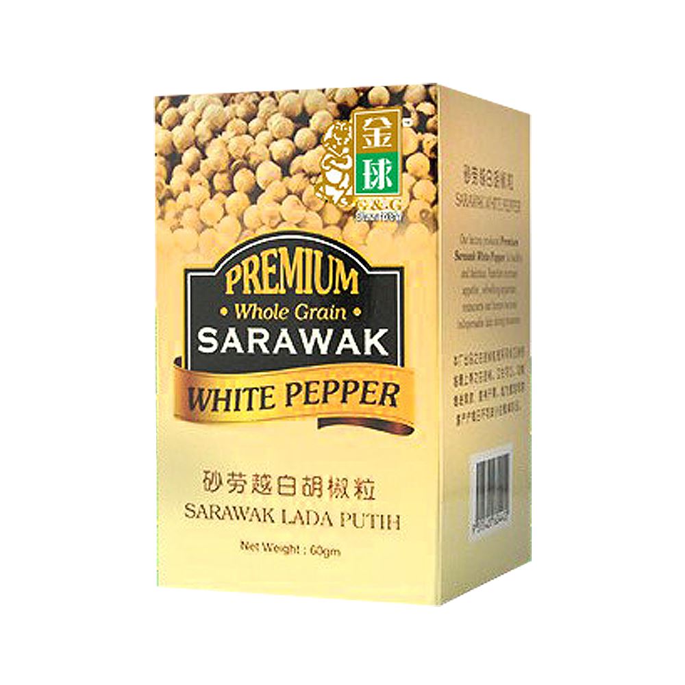 G&G Premium Whole Grain White Pepper  