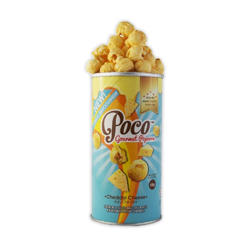 Poco Gourmet Popcorn Cheddar Cheese 85 grams