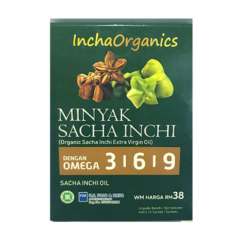InchaOrganics Minyak Sacha Inchi