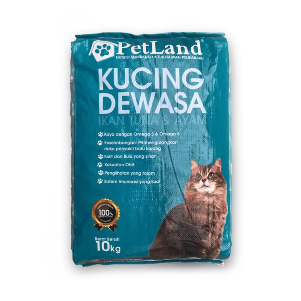 PetLand's Cat Food – Tuna & Chicken Mix - 10kg
