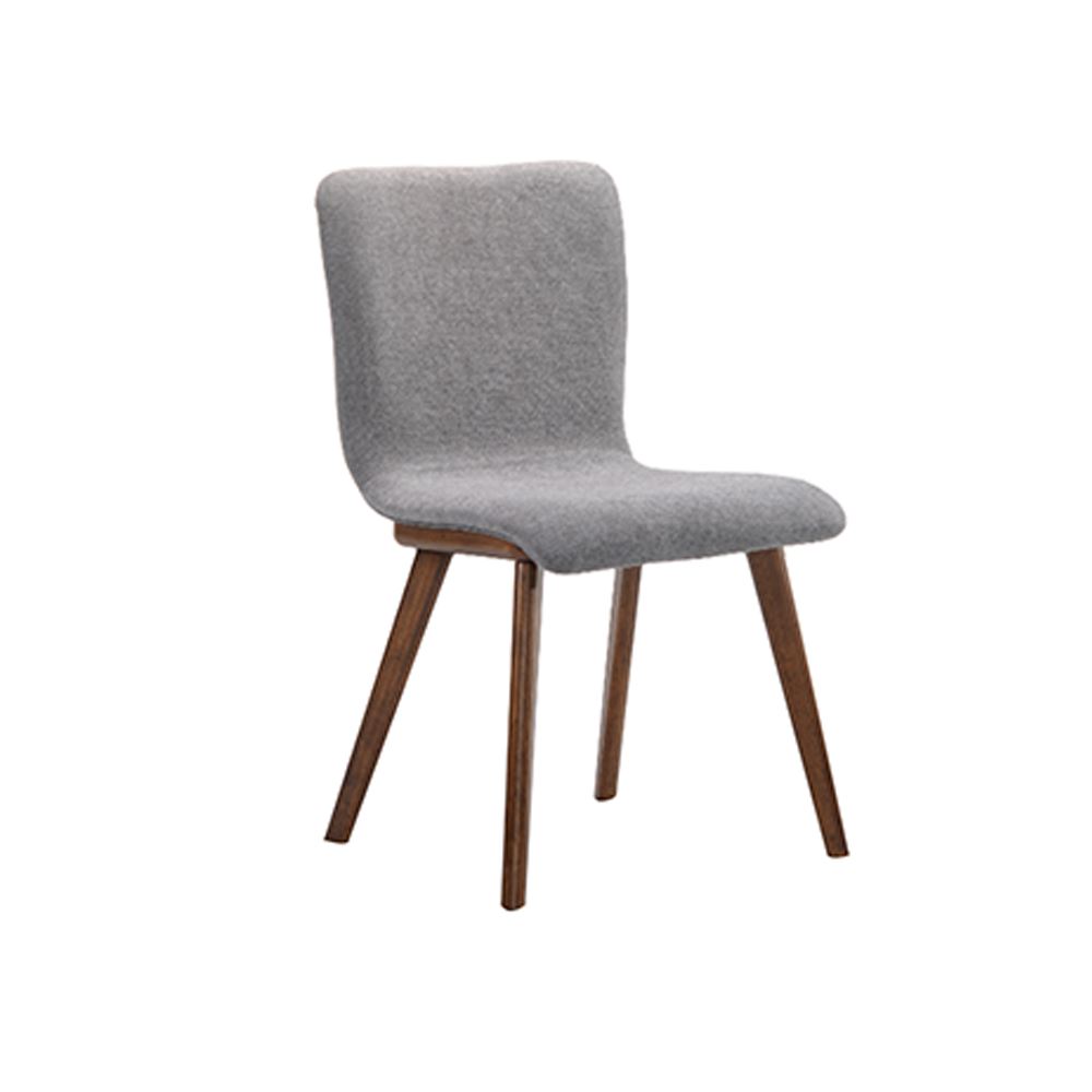Abbie Wooden Dining Chair - Walnut Color