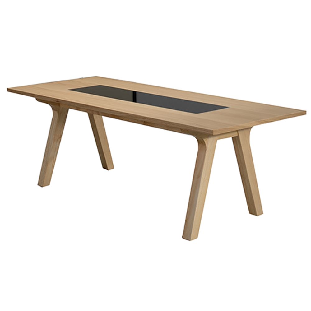 Alma Wooden Coffee Table - Natural Color