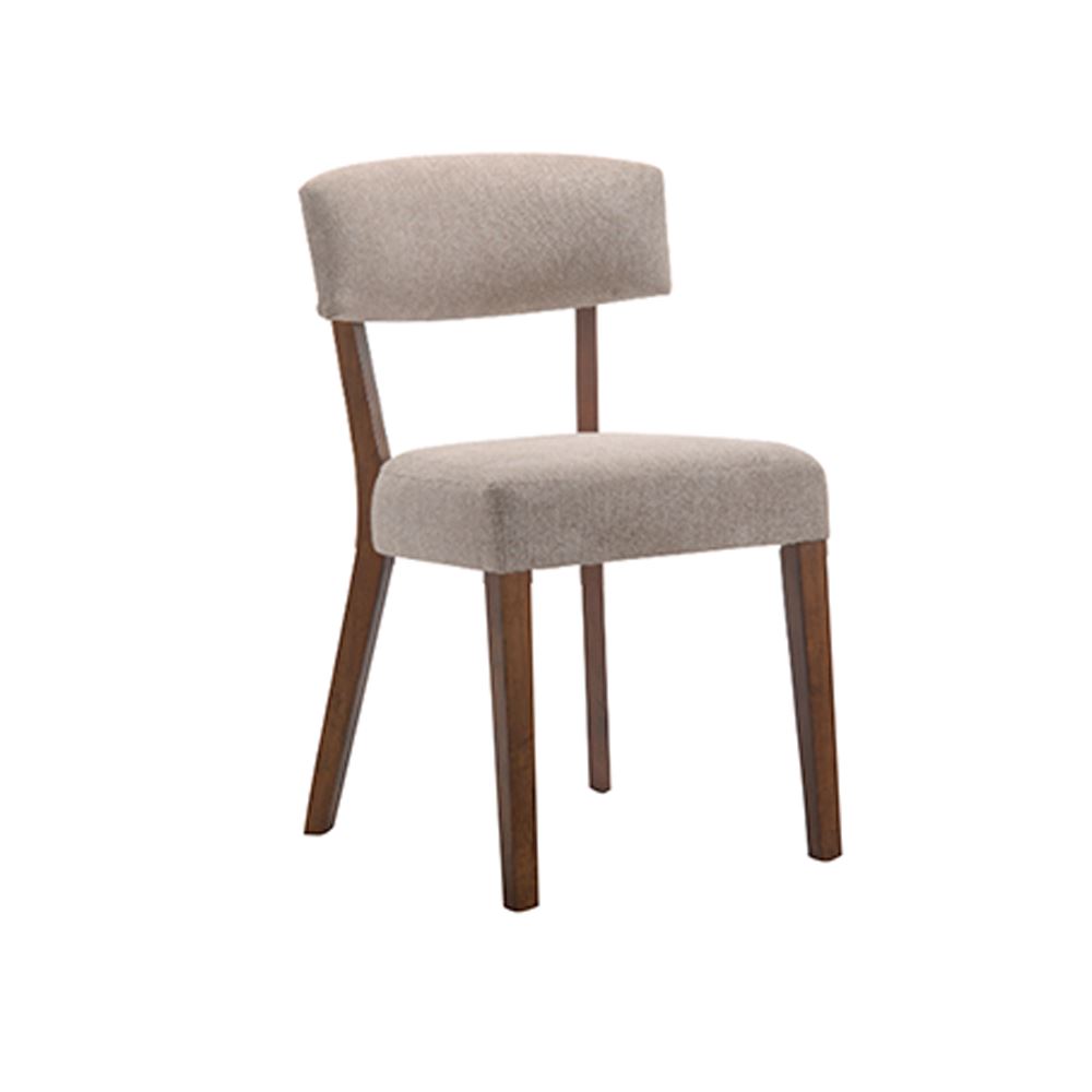 Amy Wooden Dining Chair - Walnut Color