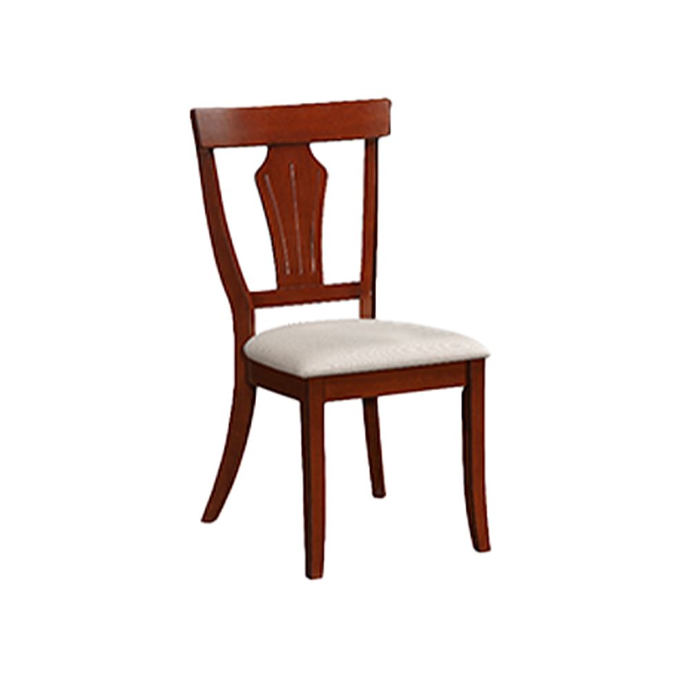 Angelica Wooden Dining Chair - Antique Cherry Color