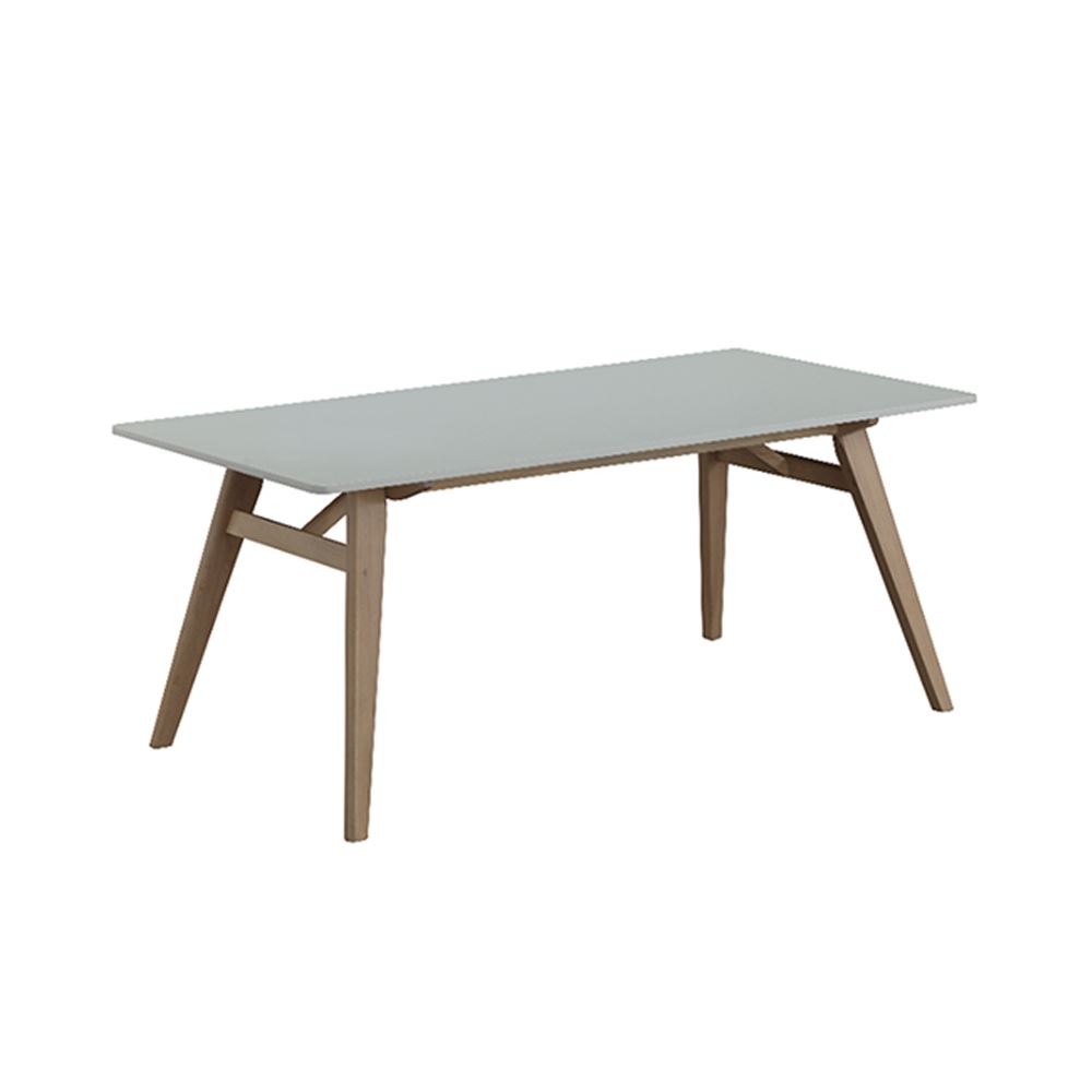 Joan Wooden Dining Table - White Color