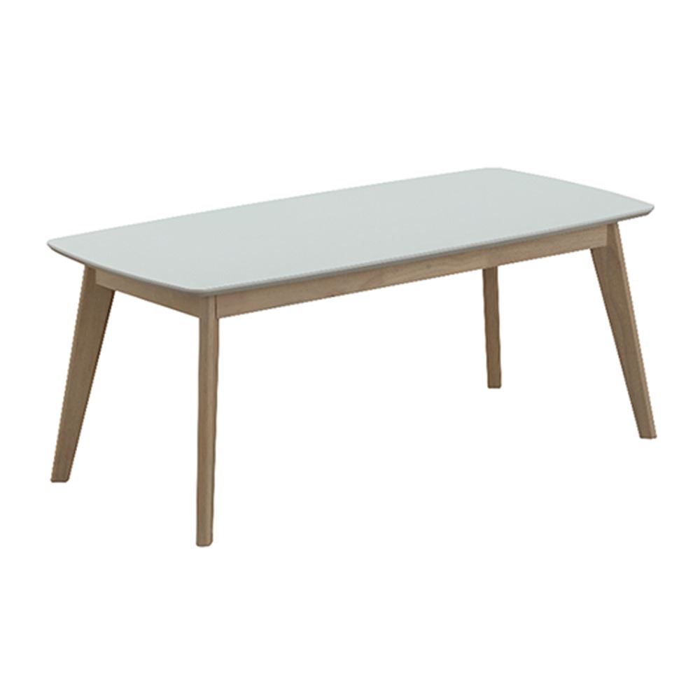 Morocco Wooden Coffee Table - White Color