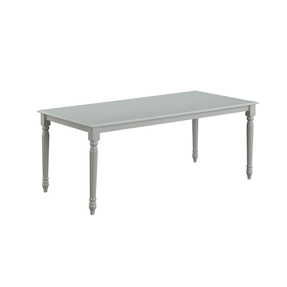 PK7001 Wooden Dining Table - White Color