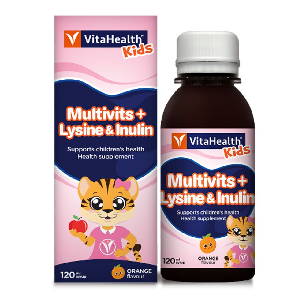 Kids Multivits + Lysine & Inulin