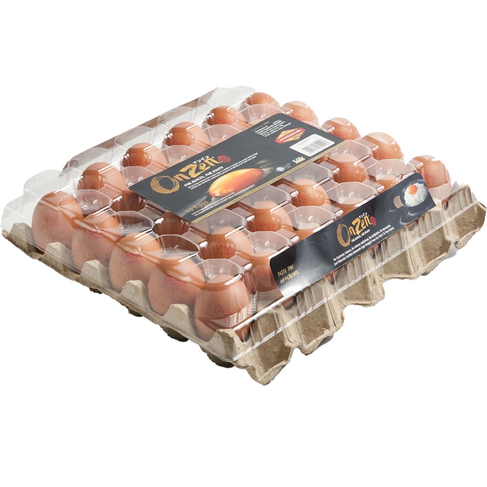 Onzen Eggs - 30pcs Whole Egg Enriched With Astaxanthin From Japan