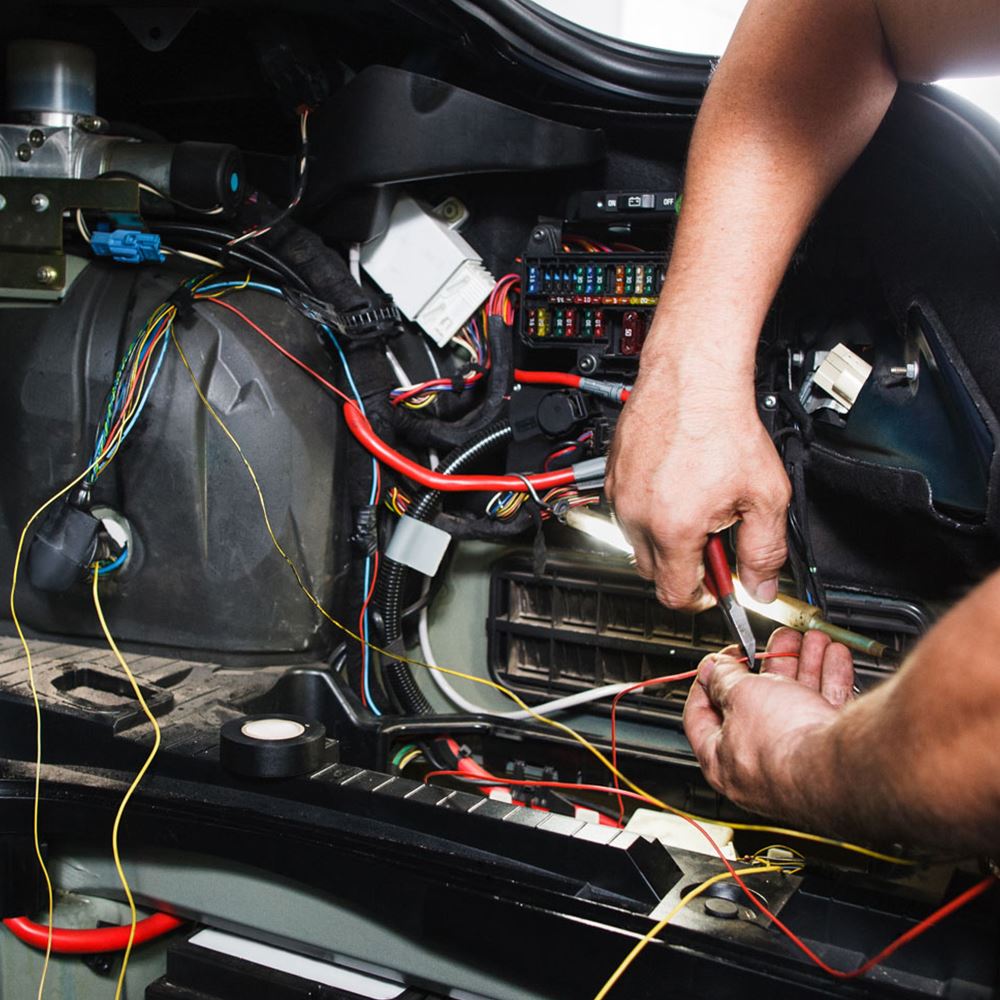 Vehicle Light Wiring Repair