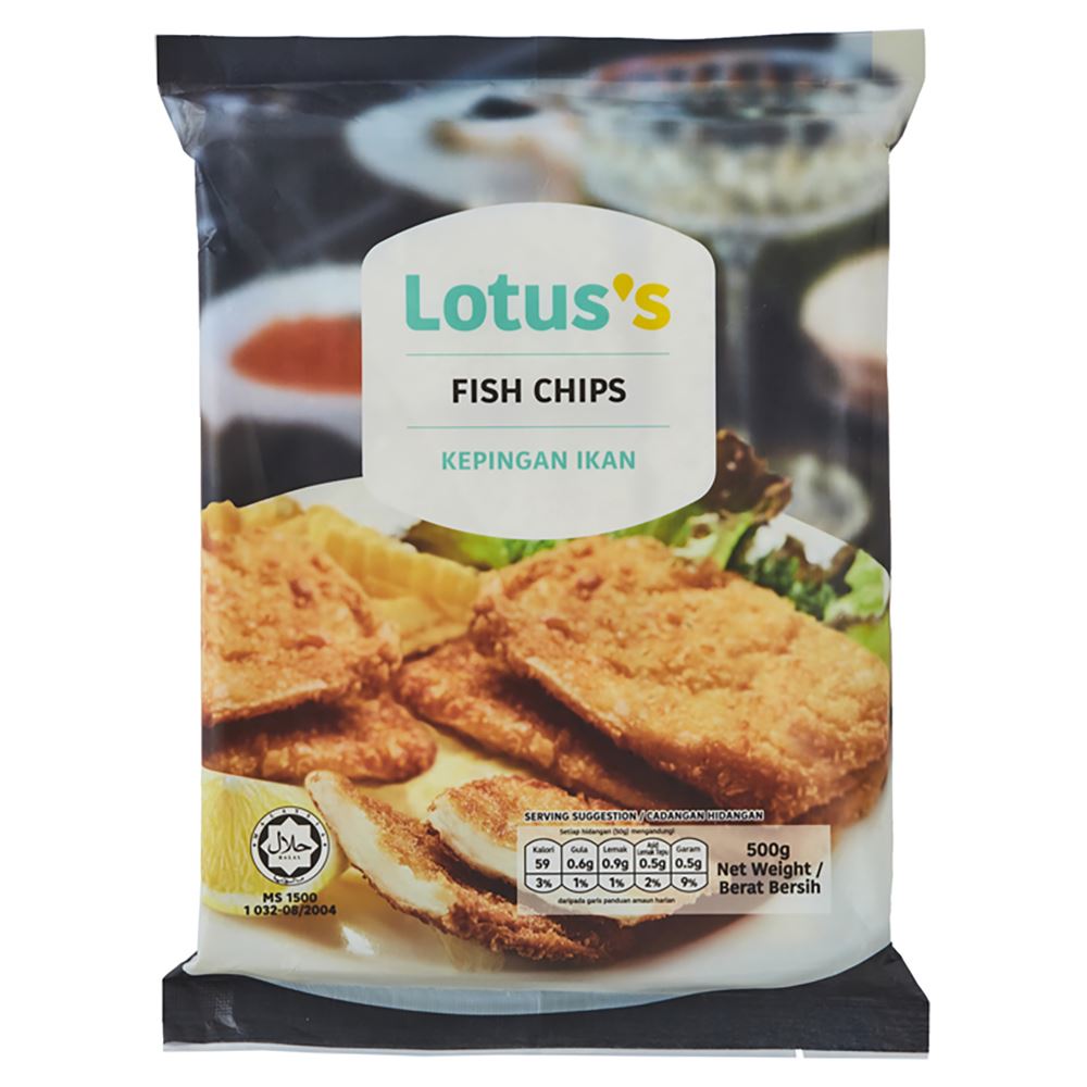 Lotuss Fish Chip 500g