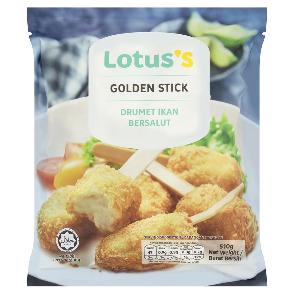 Lotuss Golden Sticks 510g